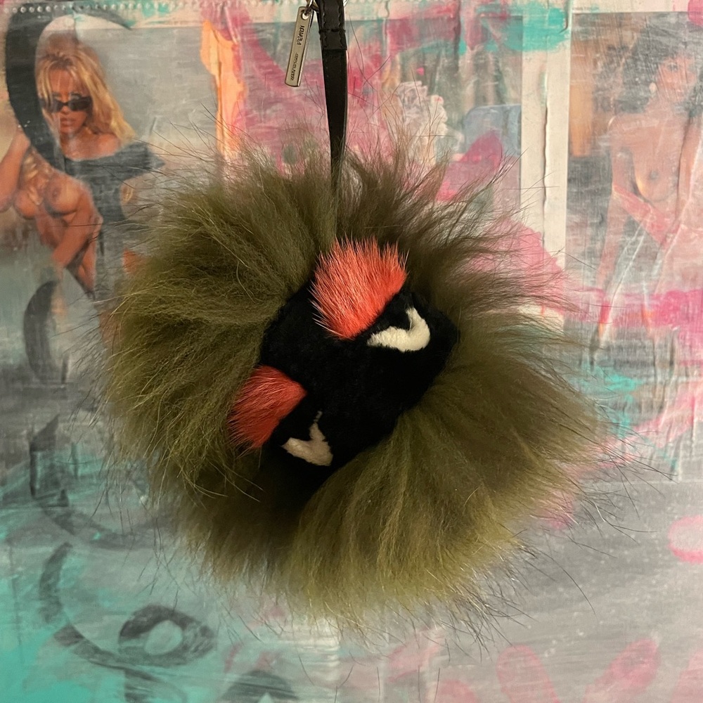 FENDI MONSTER FUR BAG CHARM